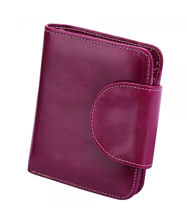 S ZONE Genuine Leather Tri Fold Organizer