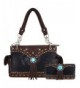 Turquoise Concealed Western Handbags Shoulder