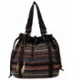 Scarleton Striped Pattern Jacquard Drawstring