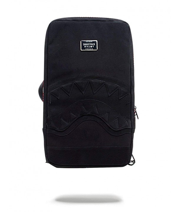 Sprayground Black Suede Shark Smart