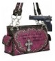 Studded Biblical Shoulder Rhinestone Concealed