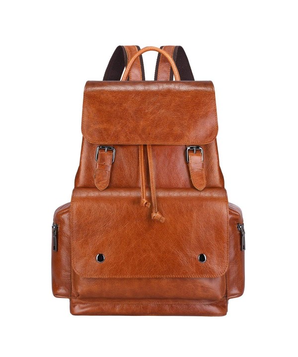 S ZONE Womens Genuine Leather Backpack