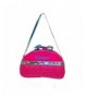 Duffle Fuchsia Metallic Sequin Shoulder