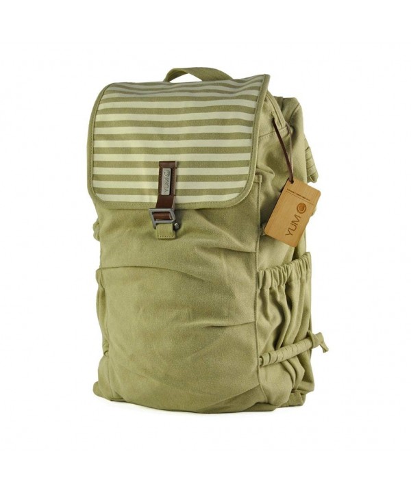 YUMC Melrose Canvas Backpack Mustard