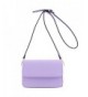 Triple Compartment Clutch Crossbody Lavender