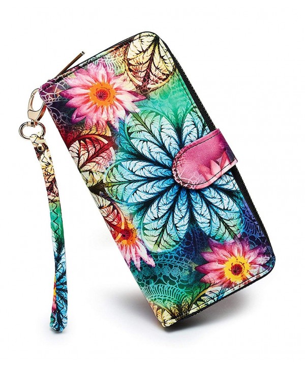 LOVESHE Womens Bohemian Clutch Holder