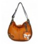 Handbag Charming Crossbody Orange leathe