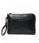 Shozafia Leather Envelope HandBag Business