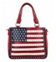 US04G 8260 Montana West Concealed Handbag Red