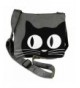 Messenger Applique Cat Ash Gray