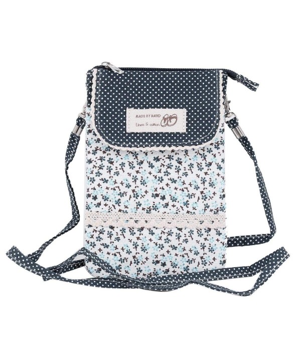 Damara Womens Floweret Dotted Crossbody