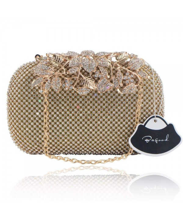 Bagood Shining Rhinestones Clutches Handbags