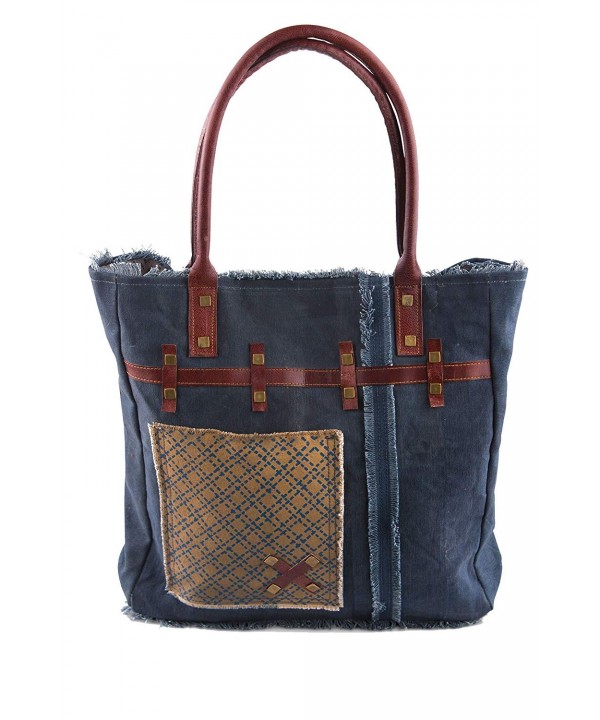 Mona B Indigo Tote M 3502