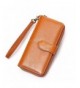 Lecxci Leather Wallets Checkbook Handbags