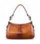 S ZONE Genuine Leather Shoulder Top handle