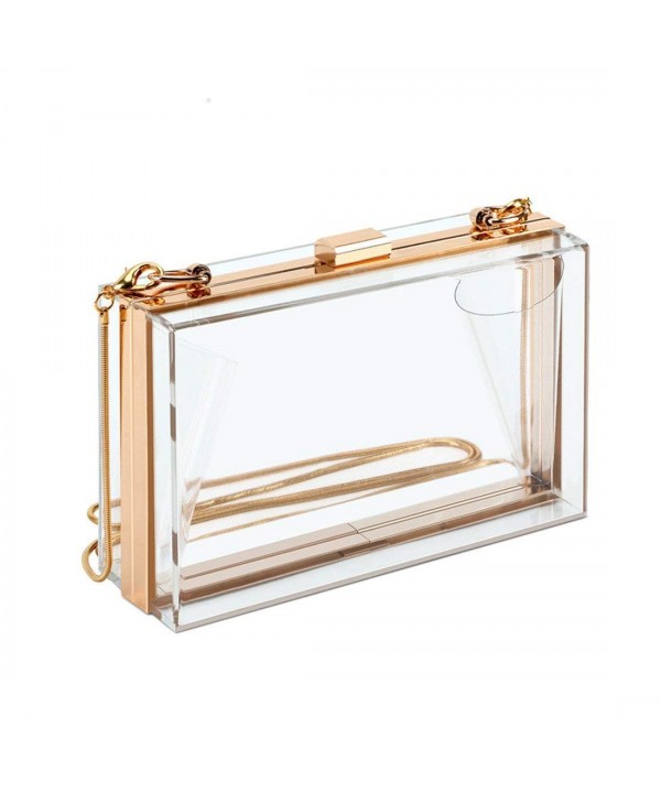 Transparent Acrylic Crossbody Evening Shoulder