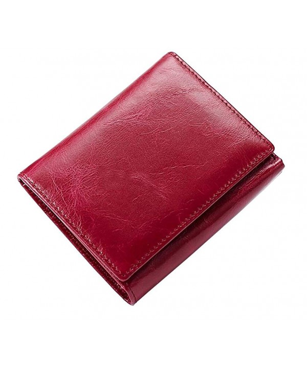 ETIAL Womens Leather Trifold Holder