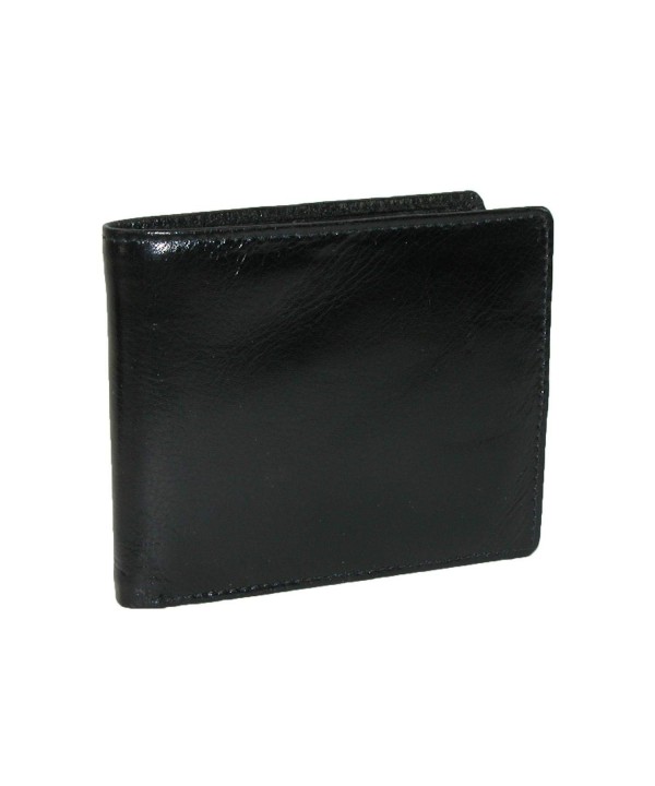 CTM Leather Bilfold Wallet Interior