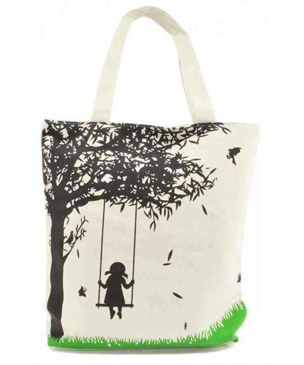 LSW Girl Swing Canvas Tote