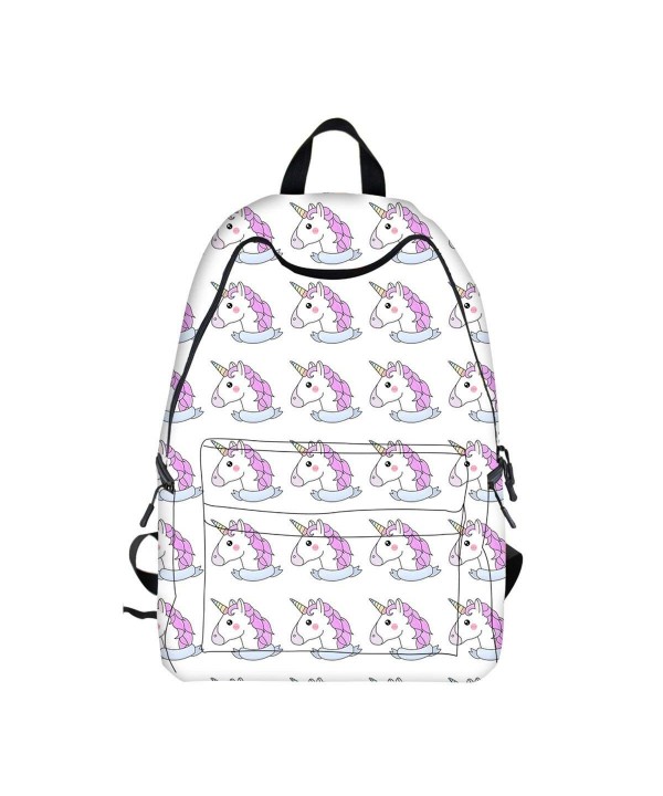 Timlee Rainbow Unicorn Backpack Daypacks