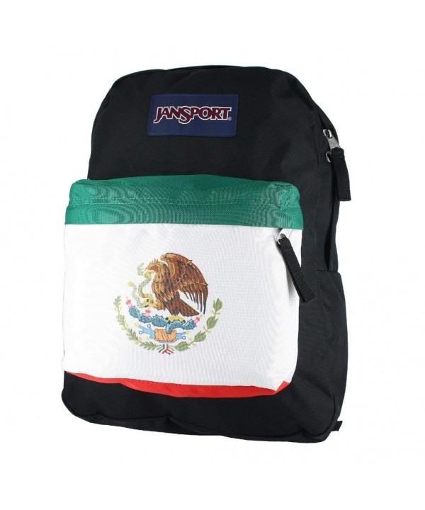 JanSport SuperBreak Backpack Mexican Flag
