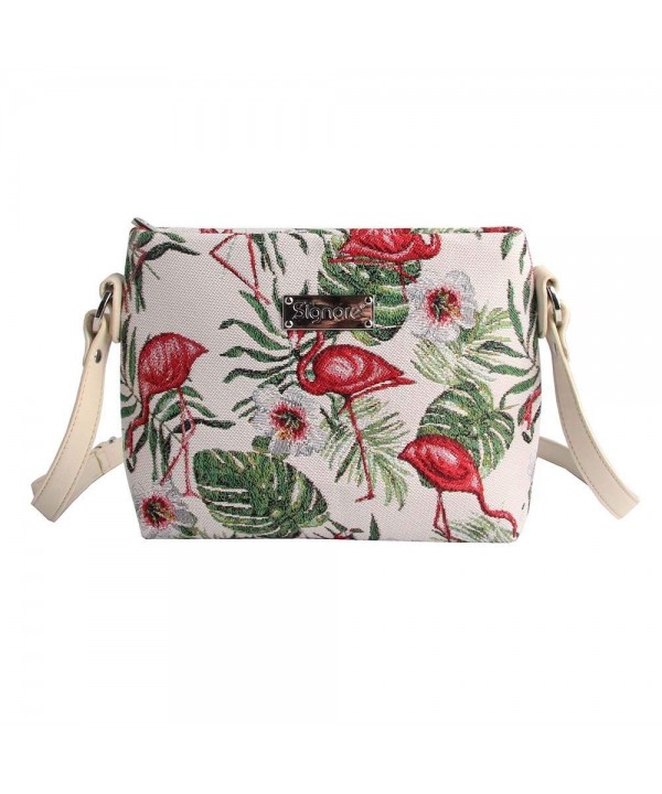 Flamingo Cross body Adjustable Signare XB02 FLAM