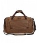 Canvas Duffel Overnight Travel Leather