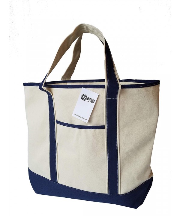 Heavy Duty Canvas tote Bag double-stitched for durability and beach ...
