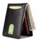 Leather Wallet Pocket Billfold Blocking Black