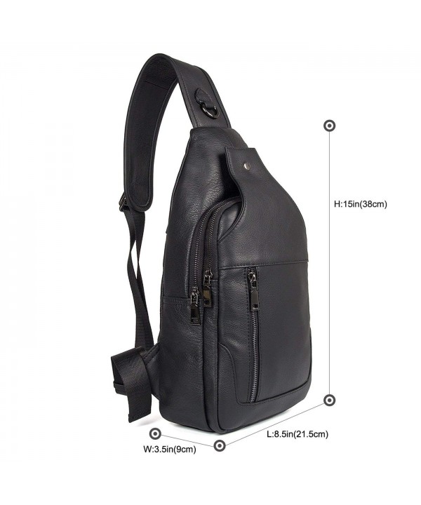 Texbo Genuine Leather Backpack Daypacks