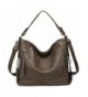 Kasqo Handbag Leather Shoulder Detachable