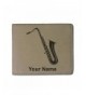 Leather Saxophone Personalized Engraving Included