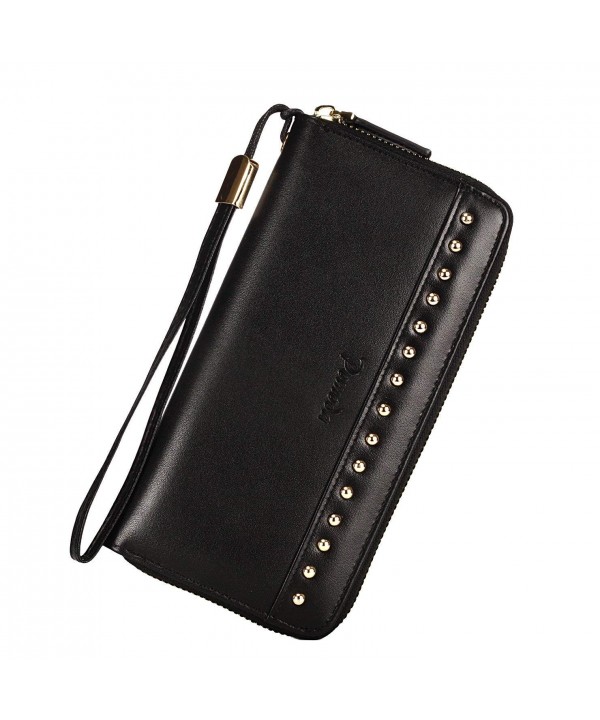 Pomoda Wristlet Wallet Genuine Leather