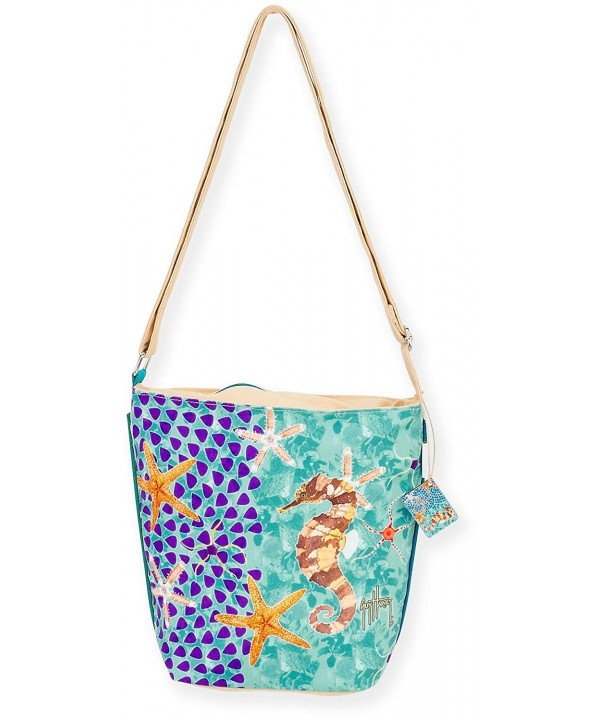 Guy Harvey Seahorse Crossbody Handbag