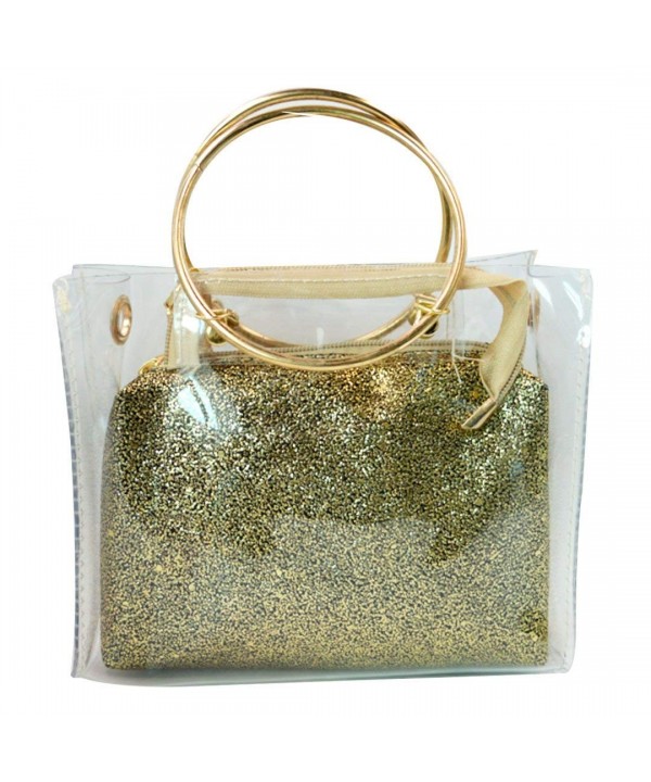 Mily Transparent Handle Handbag Shoulder