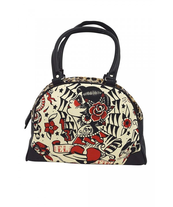 Liquor Brand Tattoo Bowling Handbag