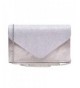 Dasein Evening Envelope Frosted Handbag