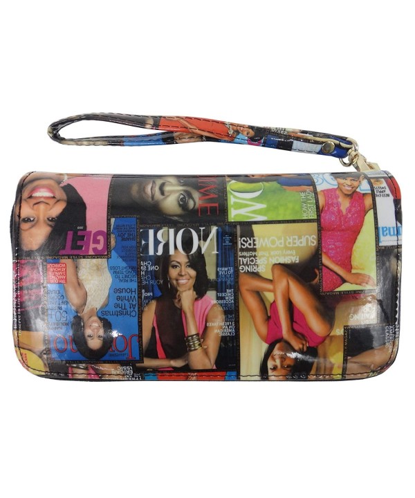 Michelle Obama Magazine Style Wallet