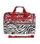Luggage Duffle Trim Zebra Size