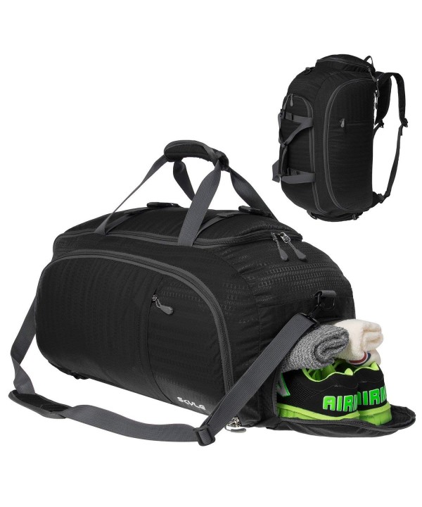 sports bag with shoe compartment