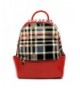 Tartan Plaid Check Backpack Handbag