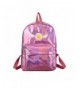 Anlydia Holographic Leather Backpack Satchel