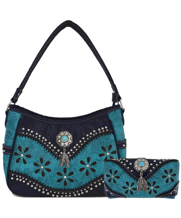 Leather Concealed Western Handbags Shoulder