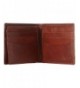 Leatherbay Double Fold Wallet Cognac