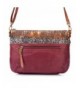 Sak Oleta Crossbody Cabernet Feather