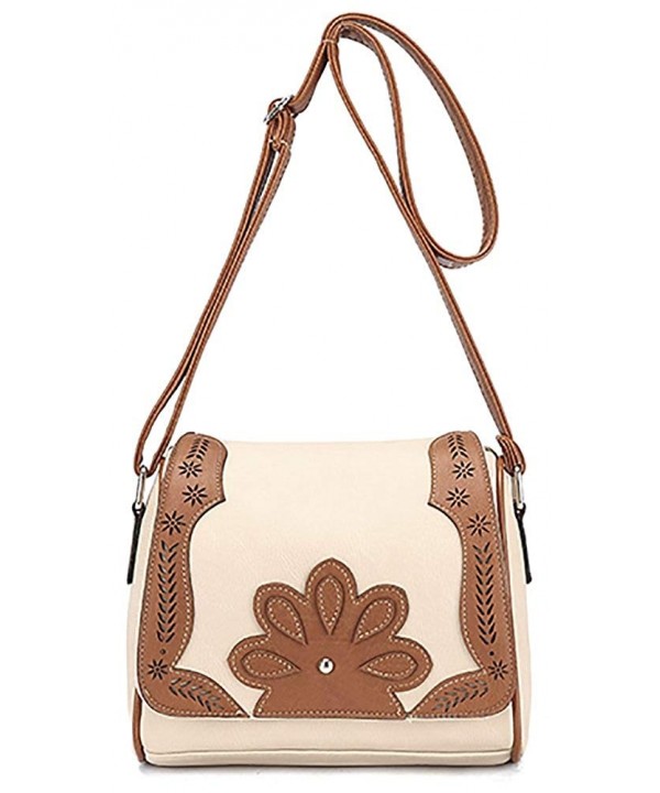 Womens Hollow Shoulder Crossbody Messenger