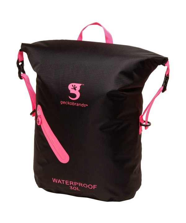 geckobrands Waterproof Lightweight Backpack Bright