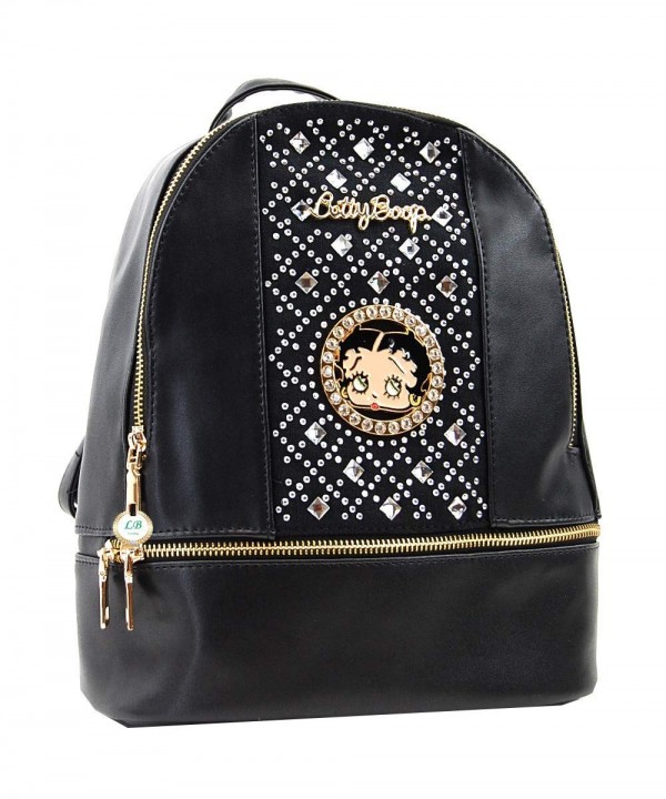 Betty Boop inches Backpack Rhinestones