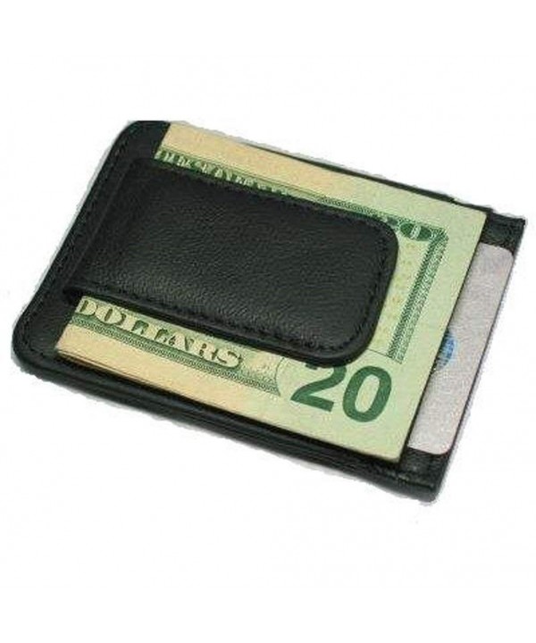 Printed Grain Leather Money Magnet