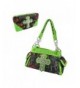 Forest Camouflage Rhinestone Cross Wallet